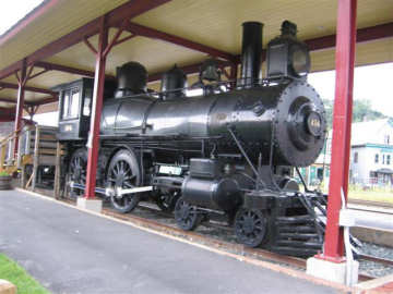 Green Mountain Flyer Display White River Junction, Vt.<br> Photo by Tom Keating, September 15, 2006